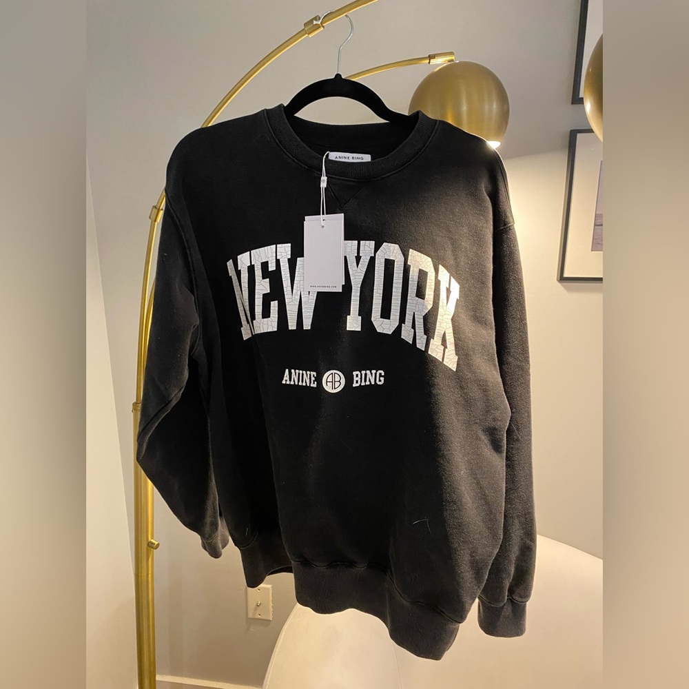NWT anine bing New York sweatshirt